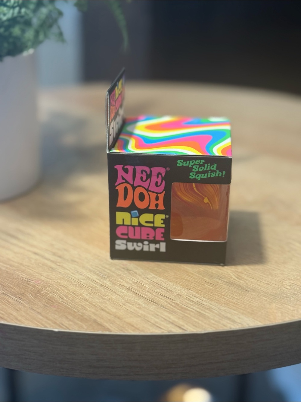 Needoh nice cube swirl (orange/yellow) (authentic schylling) New in box. - Picture 5 of 5